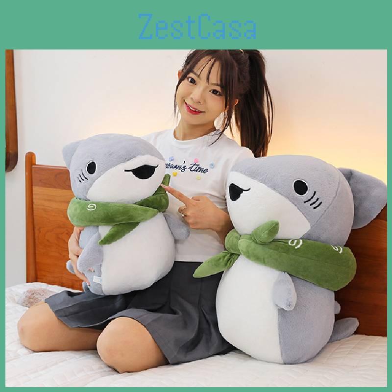 Shark Toys Plush Cartoon Animal Stuffed Doll Room Sofa Decoration Kids Gifts
