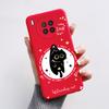 Case For Honor 50 Lite Cover on Huawei Nova 8i Phone Case Cute Rabbit Panda Painted Soft Back Cover For Honor50 Lite Nova8i Capa
