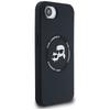 Etui Karl Lagerfeld Silicone             Karl&Choupette Heads Magsafe Do Iphone 16E Czarny