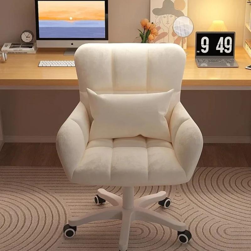 Student Bedroom Pink Gaming Chair Lift Swivel Computer Chair Nordic Office Chairs Furniture Comfortable Ergonomic Desk Chair B