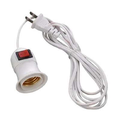 E27 Pendant Lighting Extension Cord Converter Switches Lamp Bases Plug Holder Lamp Adapter Light Socket Accessories