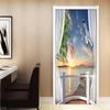 Creative 3D Seagull Door Stickers Waterproof Fridge Stickers Door Mural Peel Self Adhesive Wallpaper PVC Sticker Removable Wall Decal