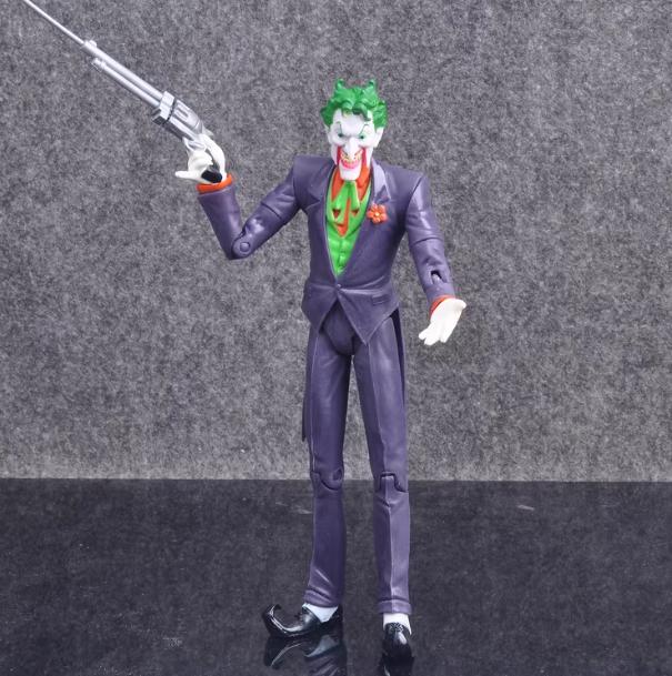 In-Stock 16Cm Super Villain Joker Action Figurine Doll Tabletop Model Perfect Festival Surprise Decorative Items Gifts For Young Boys