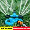 Tryska postřikovače 360° automatický rotační vodní postřik Zahradní trávník Automatický postřikovač Zavlažování Potřeby pro zavlažování