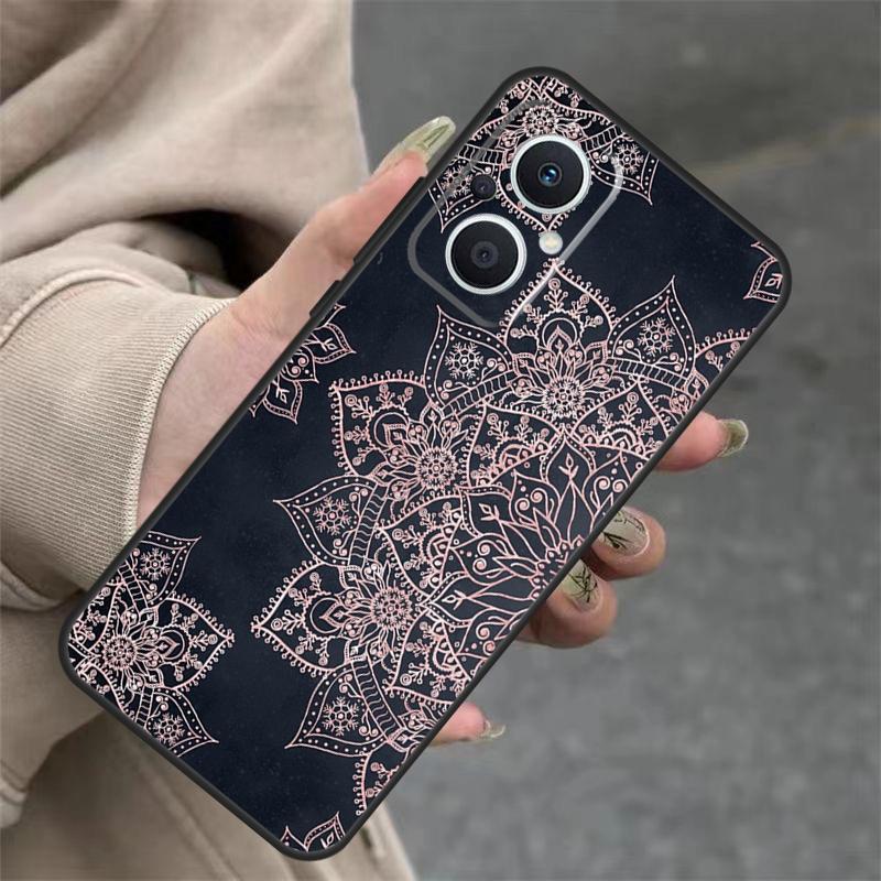 Indian Pattern Mandala Case For OPPO Reno 14 12 11 10 13 Pro 14F 13F 12F 11F 8 7 Lite OPPO Find X9 X8 X6 Pro Cover