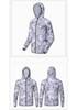 Camouflage Quick-Dry Breathable Hooded Long Sleeve Fishing Apparel with Sun Protection