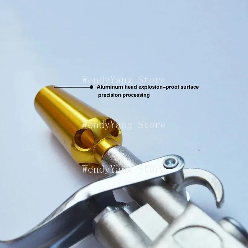 Tornado Pneumatic Car Air Blowing Gun Blow Dust Clean Tools Brush Sprayer Duster Aluminum Alloy Car Washer Flexible -