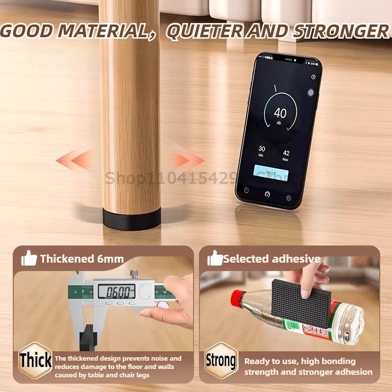 Anti-slip Table Chair Foot Protection Pad DIY Non-Slip Pad Foot Cover Furniture Stop Slide Protectors Pads Self Adhesive Gripper
