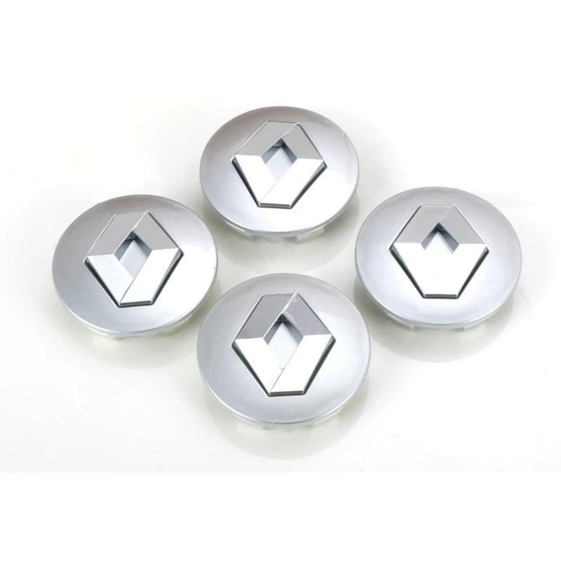 2026 Heiß Für Renault Radkappen 4 Stück 56mm Auto Radnabendeckel Abzeichen Emblem Aufkleber Radaufkleber Für Renault koleos duster mega