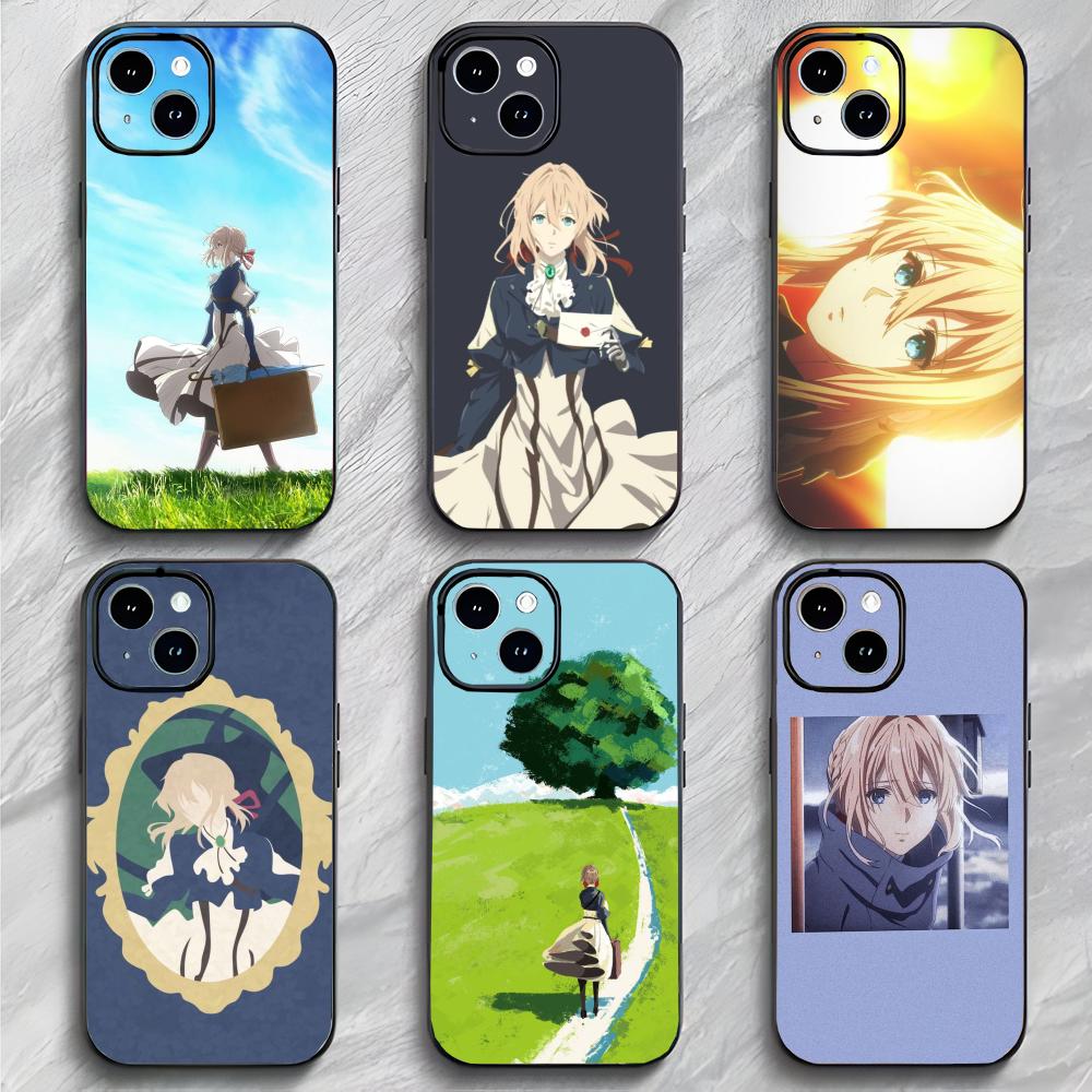 Hot Game V-Violet Evergarden Phone Case Phone Case Soft Packaging Lightweight For iPhone17 16 15 14 13ProMax