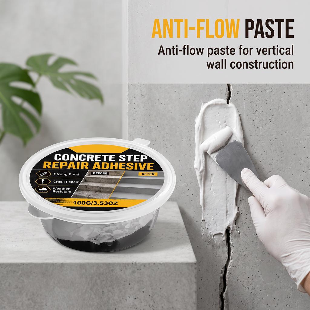 Concrete Crack Filler Repair Adhesive High Strength Strong Bonding Waterproof Cement Floor Driveway Walkway Step Patch Sealant