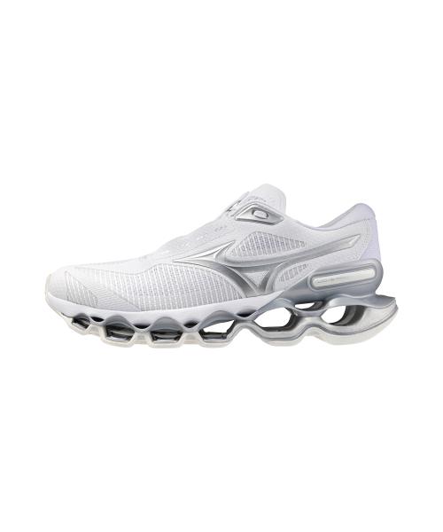 [Mizuno] Unisex Wave Prophecy 15 - White:Galaxy Silver [J1GC265132] 230
