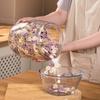 Large Capacity Food-Grade Transparent Jar - Moisture & Insect-Proof Storage for Rice, Kimchi, Grains, Cereals, & Dried Goods