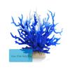 1 ks podmořské umělé falešné korálové vodní rostliny krajinářské ozdoby na akvárium