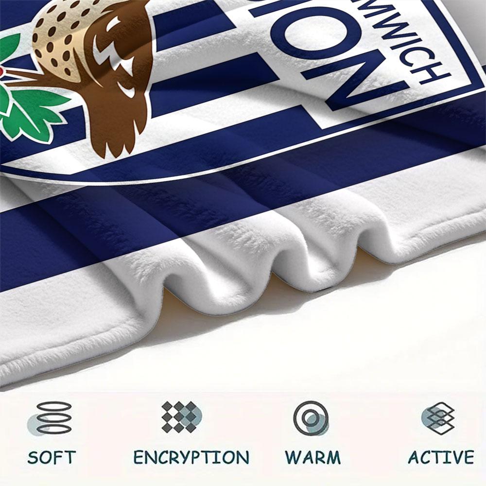 WestBrom Blanket, High quality Comfortable for All Seasons, Home Decor, Warmth and Comfort
