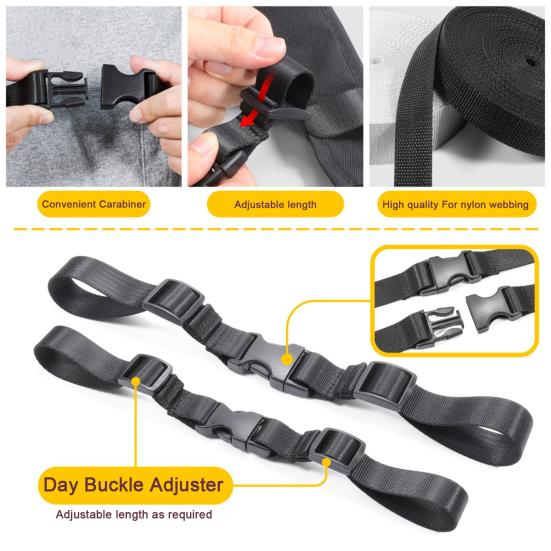 

Рюкзак Регулируемый нагрудный ремень Износостойкий быстроразъемный ремень Простая установка Прочный плечевой ремень Нейлоновый нагрудный ремень