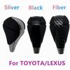 High Quality Gear Shift Knob Leather For Lexus Hiace IS350 GS430 RX350 IS250 ES350 RX450H LX470 Toyota Matrix Crown Hilux Camry
