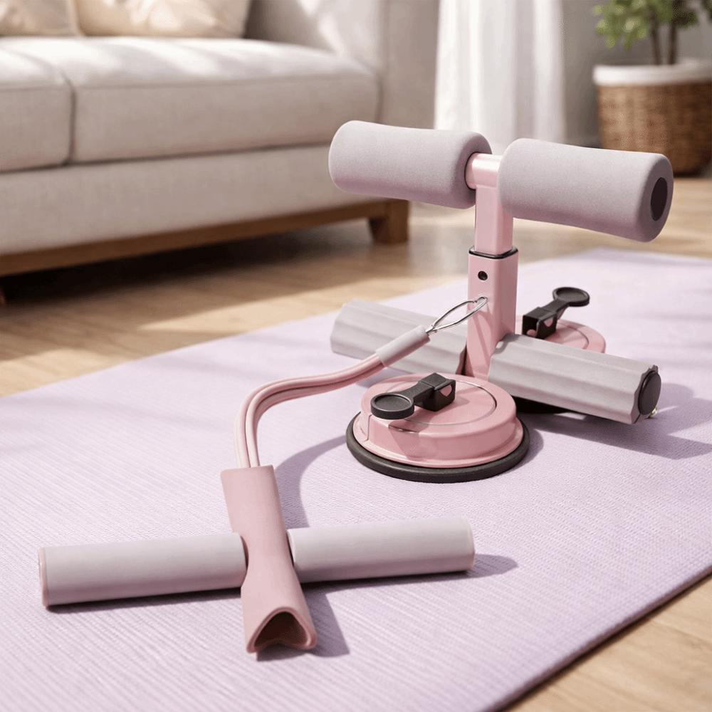 Regulowana Wysokość Sprzęt do Fitnessu Brzuszki Podwójne Przyssawki Trener Mięśni Brzucha Trening Mięśni Core