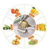 Stainless Steel Kitchen Handheld Orange Lemon Slicer Tomato Cutting Clip Fruit Slicer Onion Slicer KitchenItem Cutter Accessorie