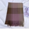 Plaid Scarf Female Autumn Winter Tassel Imitation Cashmere Shawl