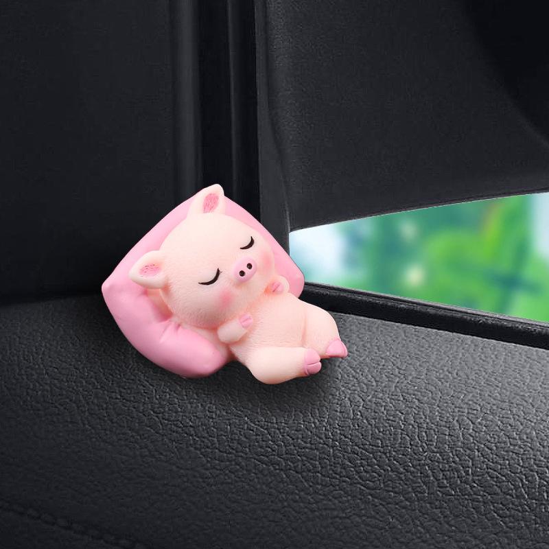 Cute Cartoon Car Ornaments for Office Desk and Car Dashboard Creative Mini Decorative Accessories Fun Gift Ideas