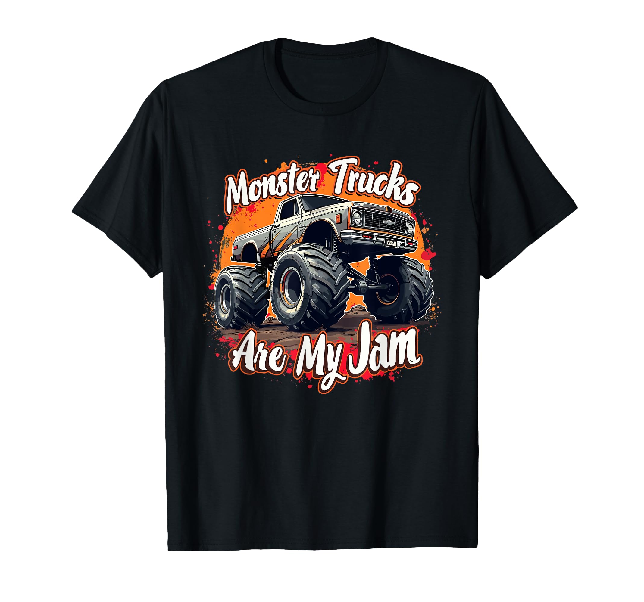 

Monster Trucks Are My Jam Bold Off-Road T-Shirt