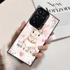 Cute Cartoon Bunny Rabbit Shockproof Phone Case for Samsung Galaxy S26 Edge S25 Ultra S24 FE S23 Plus S21 Cover Anti Fall Fundas