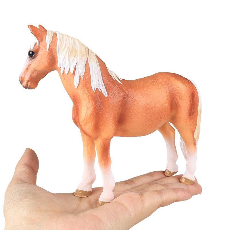 Solid Simulation Toy: Thousand Li Horse, Dutch Draft Stallion & Tennessee Walking Mare