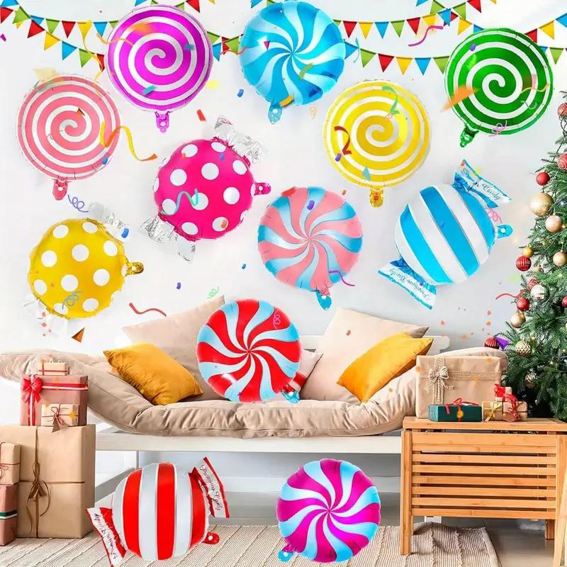 10-Piece Candy Color Balloons Set Vibrant Party Decor for Birthdays Baby Showers Weddings Balloon Garland Arch Backdrop Kit