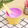 Ice Cream Bowl And Spoon Set Summer Essential Christmas Party Ice Cream Mold Bowl Spoon Kitchen Supplies Kitchen Tools