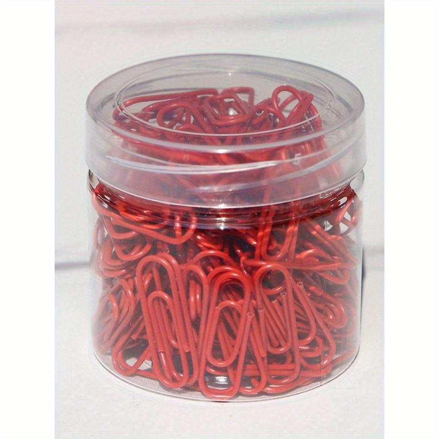 

Скрепки, Цветные скрепки, Закладки в форме ведра, Офисные канцелярские товары, Зажимы для скрепок Red 200 Pieces/bucket разноцветный