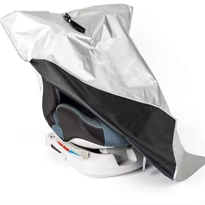 Baby Car Seat Sunshade: Dustproof Dust Cover & Sun Protection