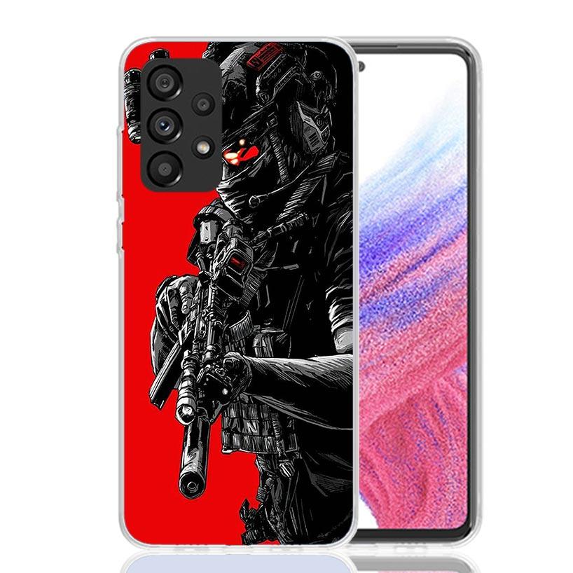Police SWAT FBI Phone Case for Samsung Galaxy A17 A16 A15 A14 A13 A57 A56 A55 A54 A53 A37 A36 A35 A34 A33 A26 A25 A24 A23 Galaxy