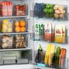 Refrigerator Side Door Fresh-Keeping Storage Box for Fruits, Vegetables, Ginger, Garlic, and Sundries