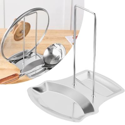 Lepelhouder met Dekselhouder Potdeksel Organizer Keukengerei Houder Stand Organizer Keukenblad Decor Keukengadgets
