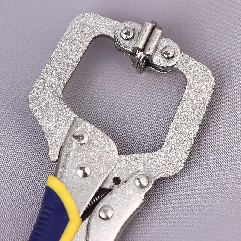 Metal C Clamp Vise Grip Locking Welding Pliers Wood Tenon Locator Tool Tools Herramientas De Mano Ferramentas Man