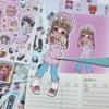 DIY Stickers Deco Stationery Stickers Cute Millennium Anime Story Stickers Phone Craft Stickers