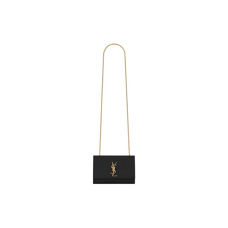 Saint Laurent Kate Small Chain Bag Black Women Shoulder_bags 469390-BOW0J-1000