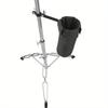 Drumstick Tube Bag Black Cylindrical Drumstick Holder Oxford Cloth Metal Clip Sturdy Percussion Drum Instrument Accessories