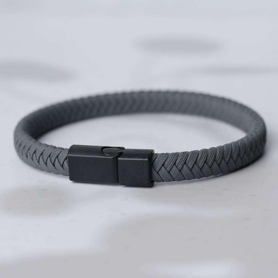 Men Leather Bracelet 4 Color Options Versatile Bangle Outdoor Cool Riding Wrist Accessory 2 Sizes Available Perfect Gift Him