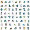 60pcs  Funny Anime Monster Inc Cartoon Stickers Cute Graffiti Decals Toy Helmet Suitcase Laptop PVC Sticker for Gift