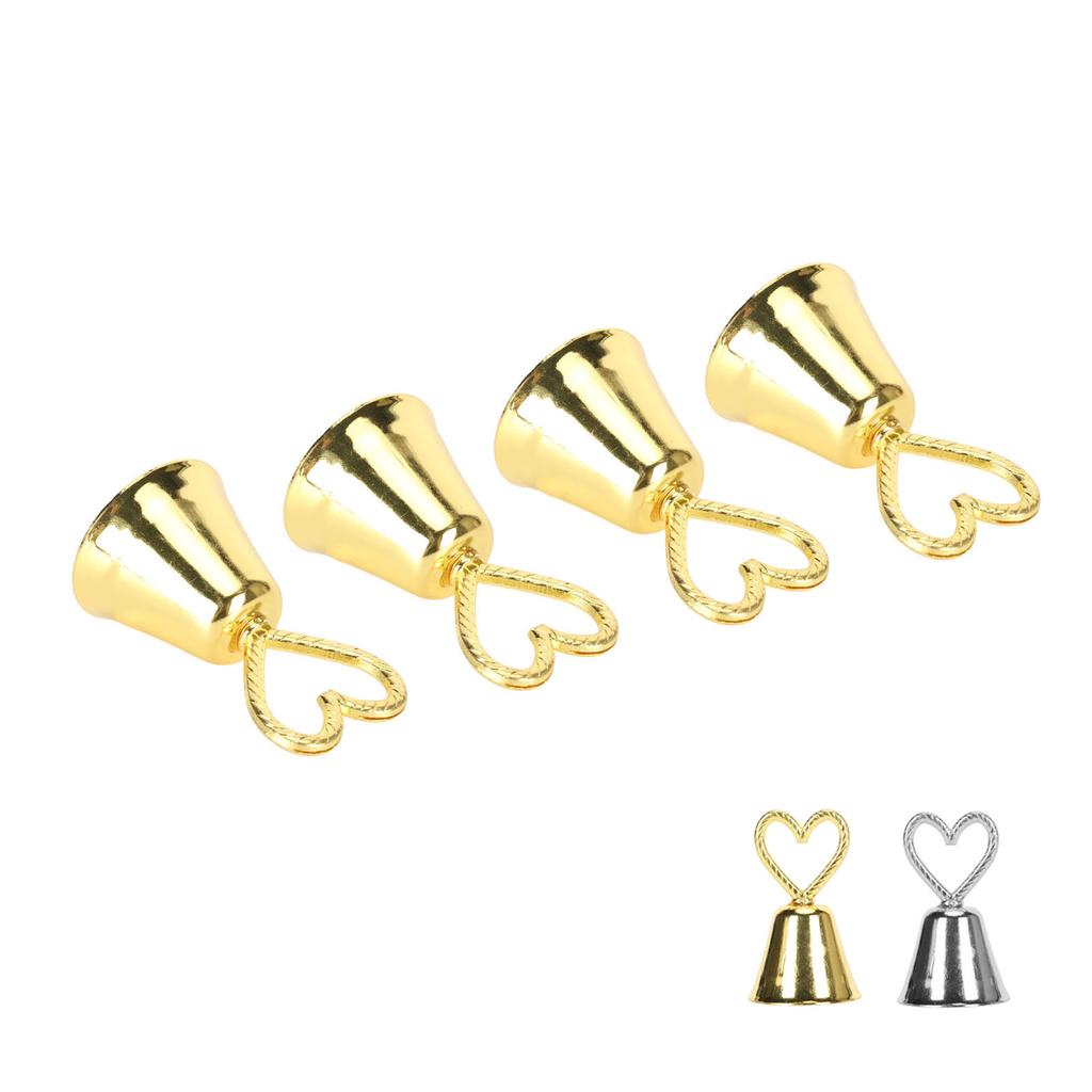10pcs Table Number Holders European Style Innovative Bell Shaped Place Card Holders for Event Weddin