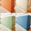 2026 Solid Wood & Soft Upholstery Stretch Headboard Cover - Full Dust Protection