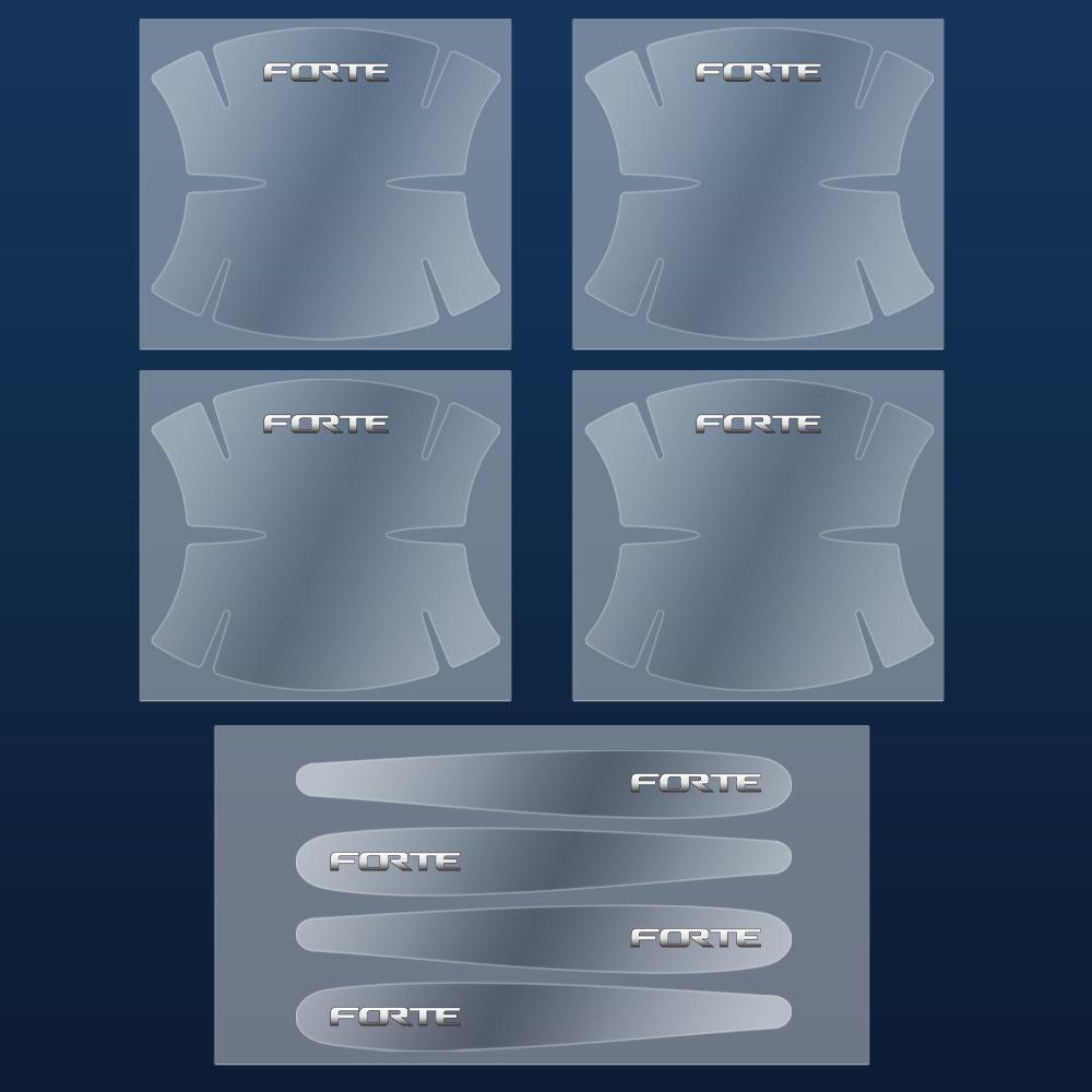 2026 Het Bilklistermärke 8 st Repskyddande Bil Dörrhandtag Skål Skyddsfilm Klistermärke För KIA Sportage Cadenza Sorento Soul Picant