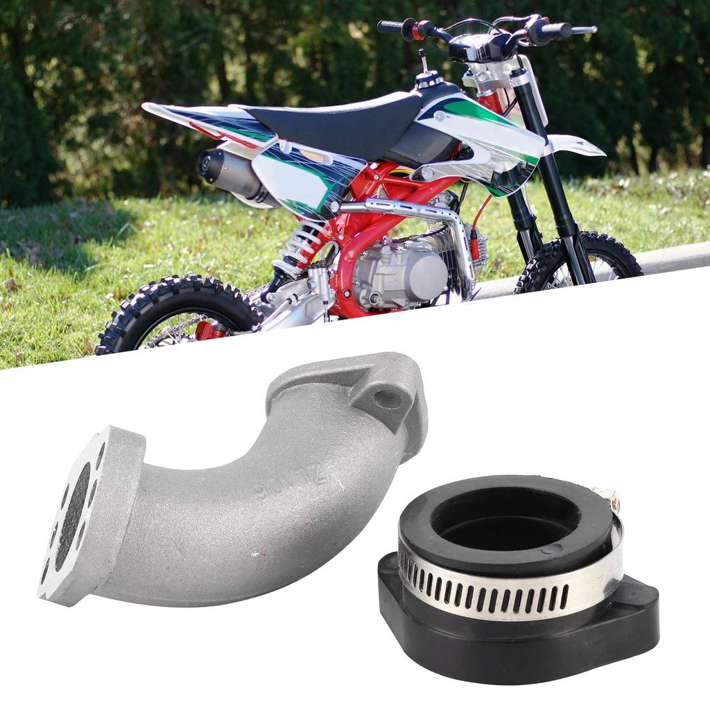 Akozon Carburetor Manifold, Carburetor Rubber Manifold Inlet Pipe Tube for Mikuni VM22 VM24 OKO KOSO PE24 PE26 PE28