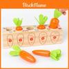 Wooden Digital Carrot Pulling Game For Kids Educational Toy For Ages 3 To 4