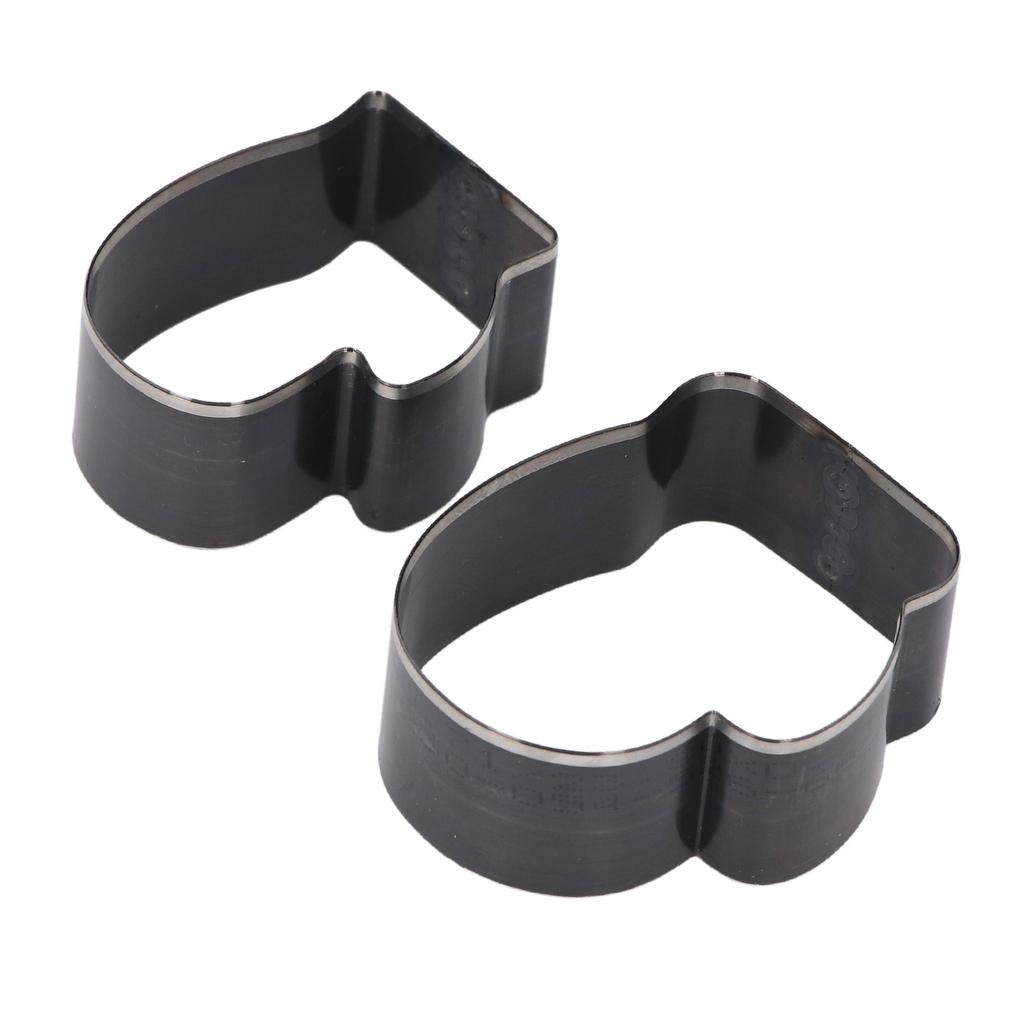 2 Pcs Glove Shape Leather Cutting Die 50mm 60mm Alloy Steel Leather Die Cutter for Crafts