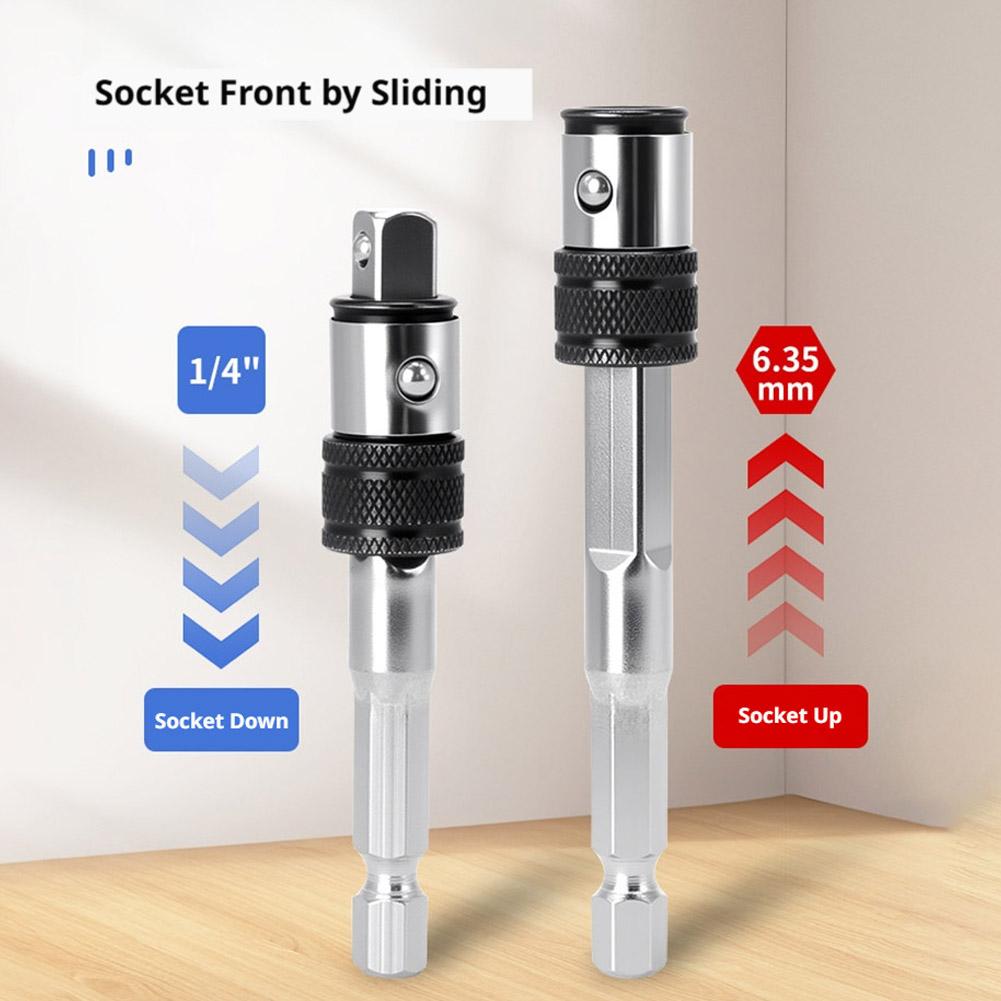 1pc Hex Socket Converter Hex Shank Adapter Drill Bit Converter for Rotary Hammer To Impact Drill Conversion Tool