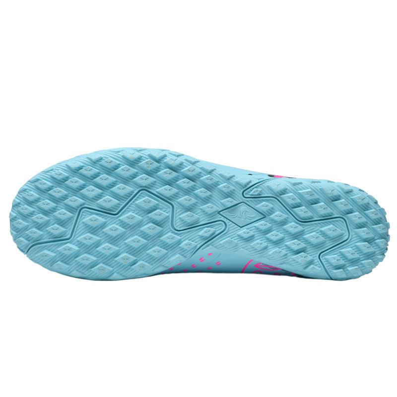 Large Size Football Shoes Broken Nails Boys and Girls Teenagers Students High Top Professional Game Training Sports Shoes