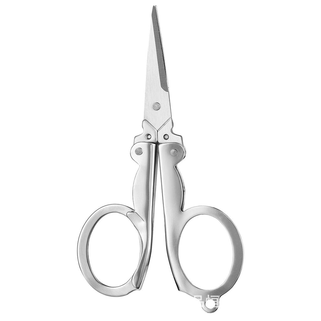 Pendant Stainless Steel Folding Mini Scissors - Portable Multifunctional Carry-on Household Tool